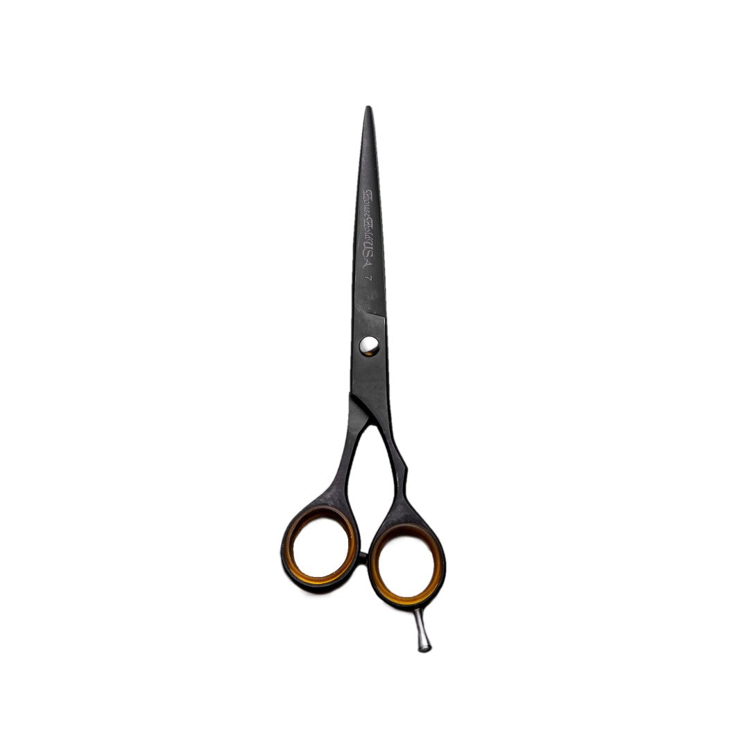Hair Cutting Scissors, 6 Inch Professional Japan 440c Steel Black Gem Nut  Hair Scissors Cutting Barber Tools Haircut Thinning Shears Hairdresser